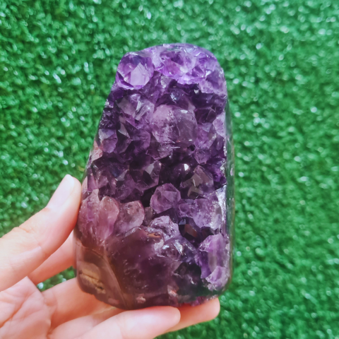 Drusa Ametista Polida do Uruguai - 510grs - Unidade